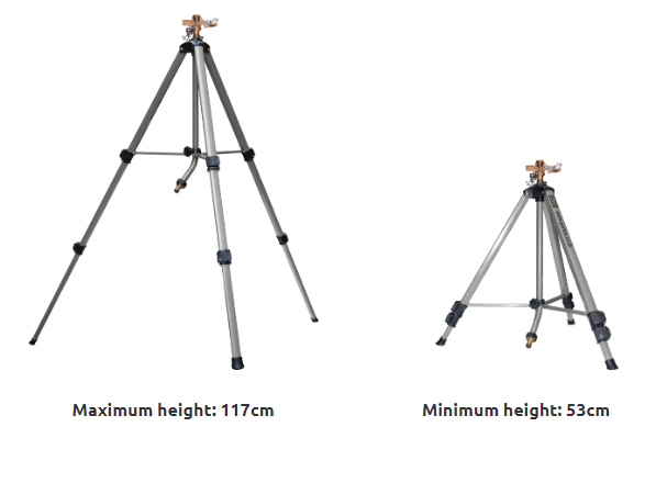 Portek Tripod Garden Sprinkler 4