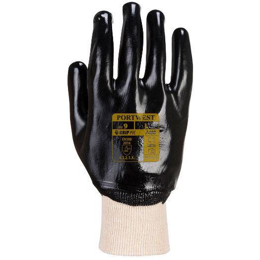 Portwest A400 PVC Knitwrist Gloves 1