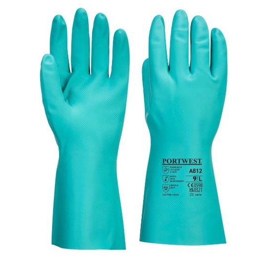 Poratwest A812 Nitrosafe Plus Chemical Gauntlet 1