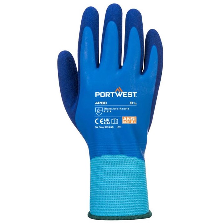 Portwest AP80 Liquid Prove Glove Blue 2