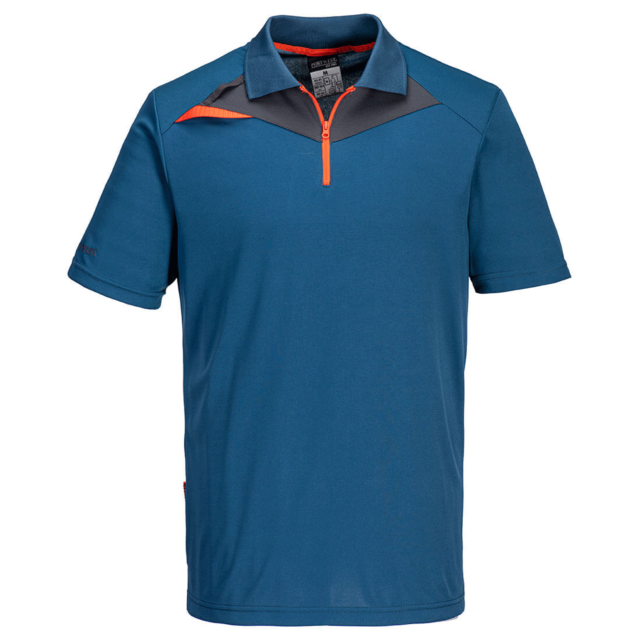 Portwest DX410 Polo Shirt in Metro Blue