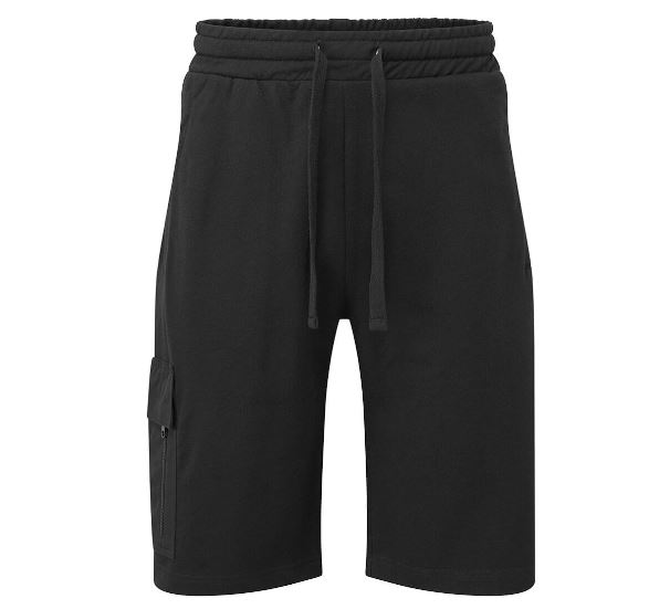 Portwest KX310 Cargo Sweatshorts Black 1