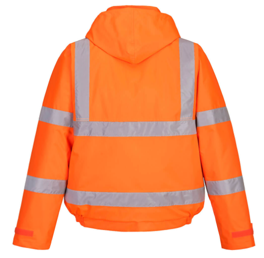 Portwest S463 Hi-Vis Bomber Jacket Orange 2