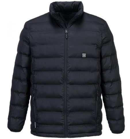 Portwest S547 Ultrasonic Heated Tunnel Jacket Black 1