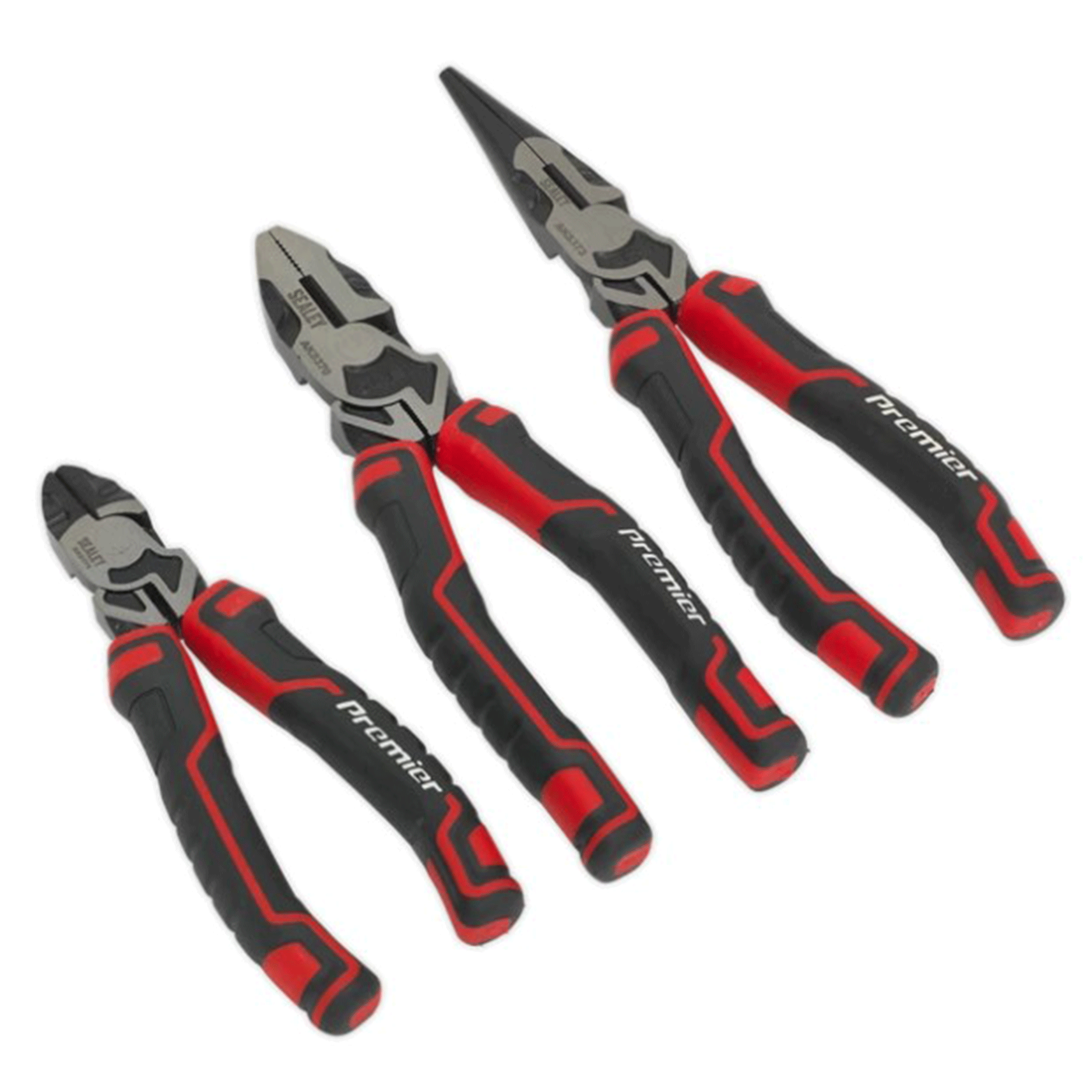 Sealey Premier 3pc High Leverage Plier Set AK8376