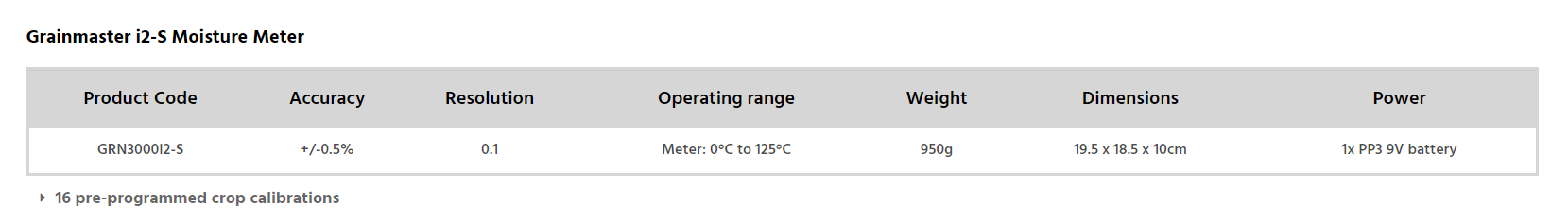 Protimeter Grainmaster i2-S 5