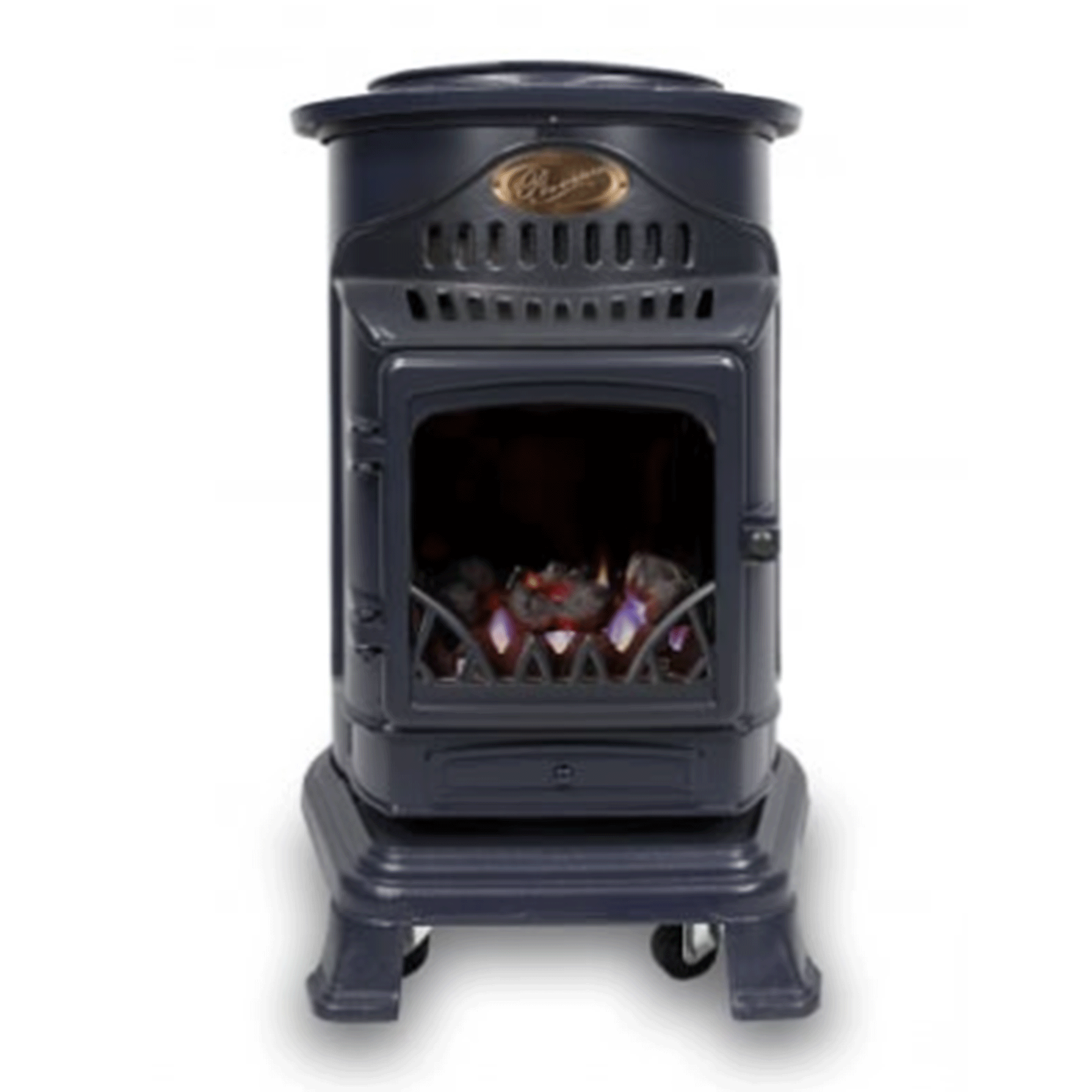 Provence 3kw Portable Gas Stove Heater Atlantic Blue