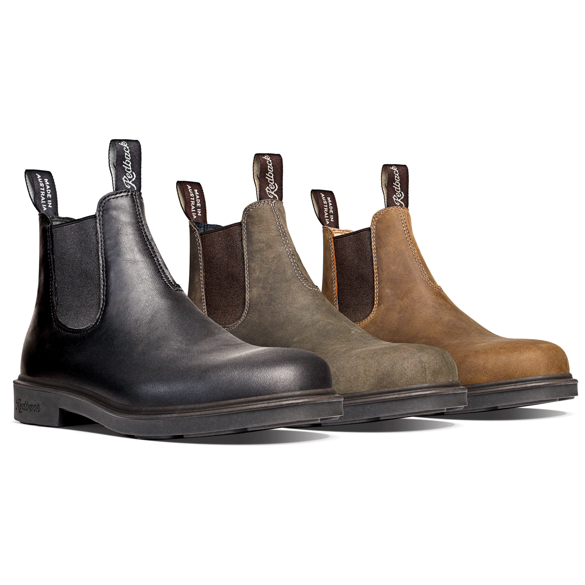 Redback Whistler Dress Boot – Pipeline Tan Nubuck