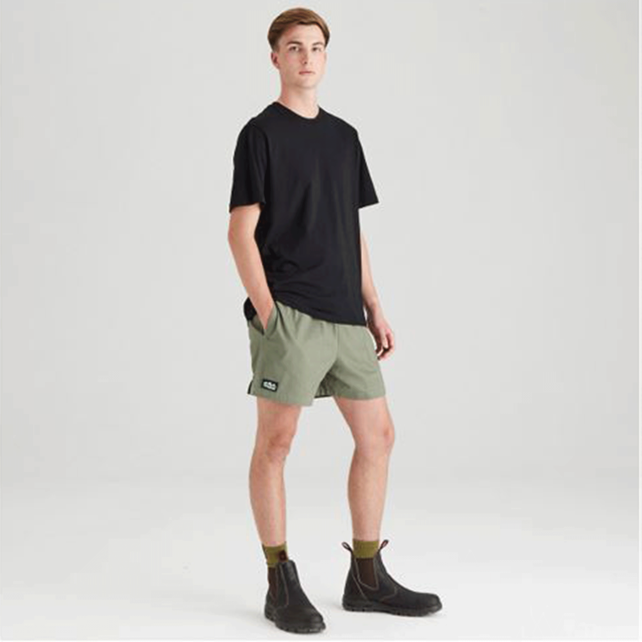 Ridgeline Hose Down Shorts Khaki Green