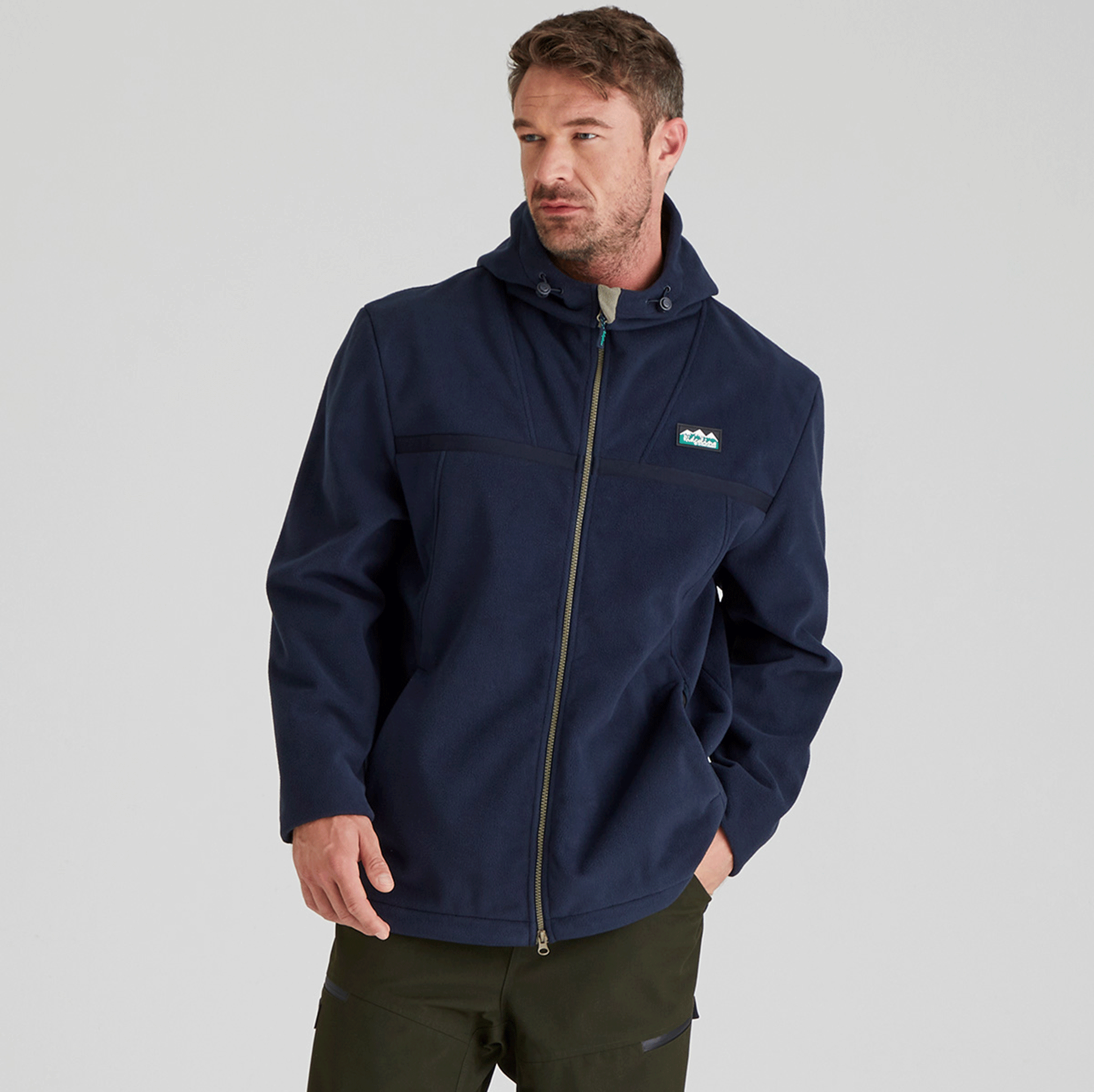 Ridgeline Men's Kodiak Fleece Jacket Navy