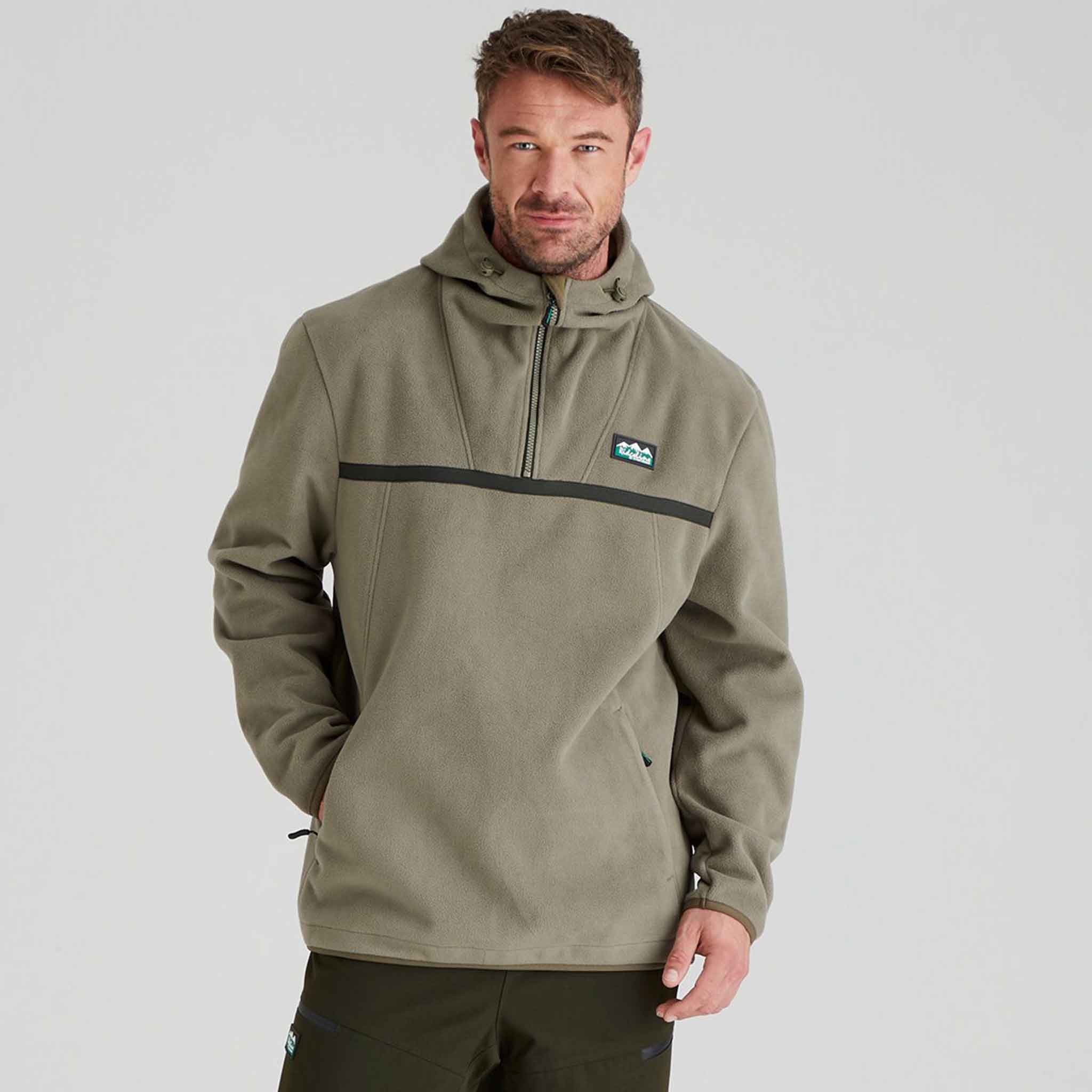 Ridgeline Men's Kodiak Fleece Smock Smokey Olive