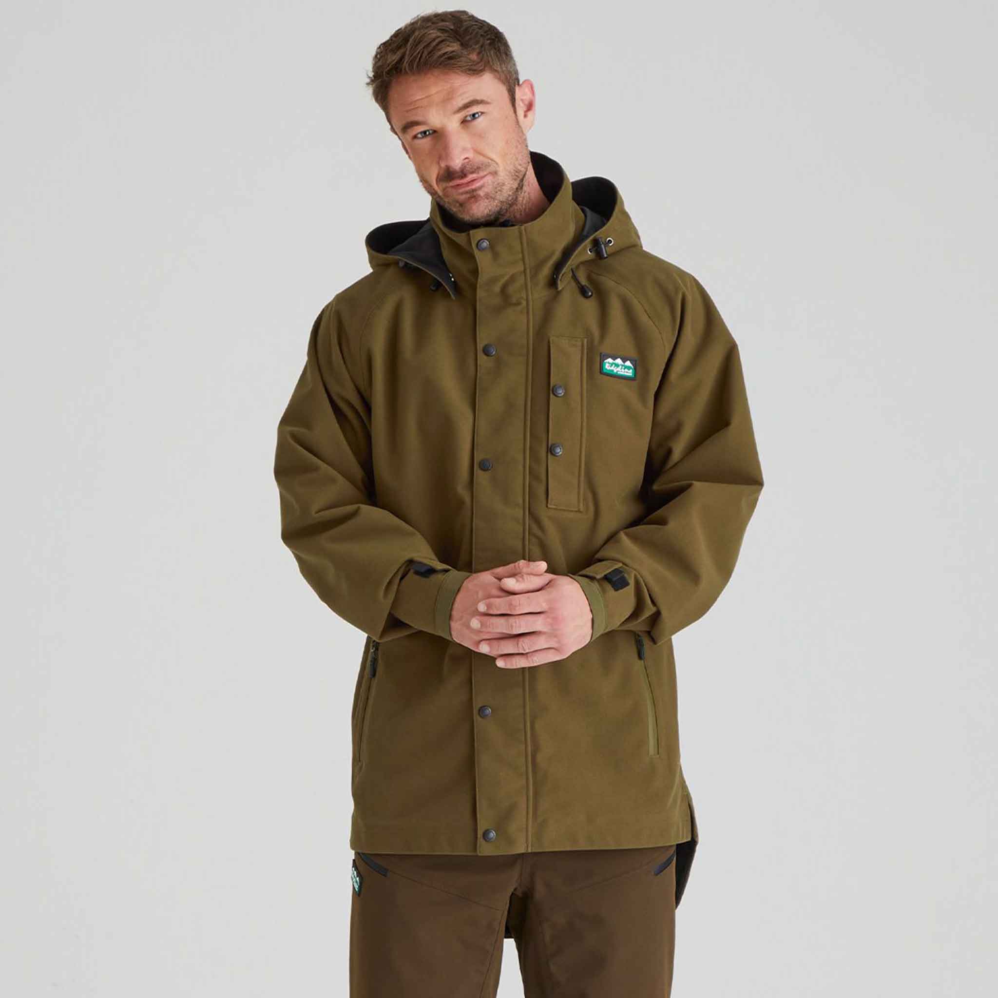Ridgeline Men's Monsoon Classic Jacket Teak