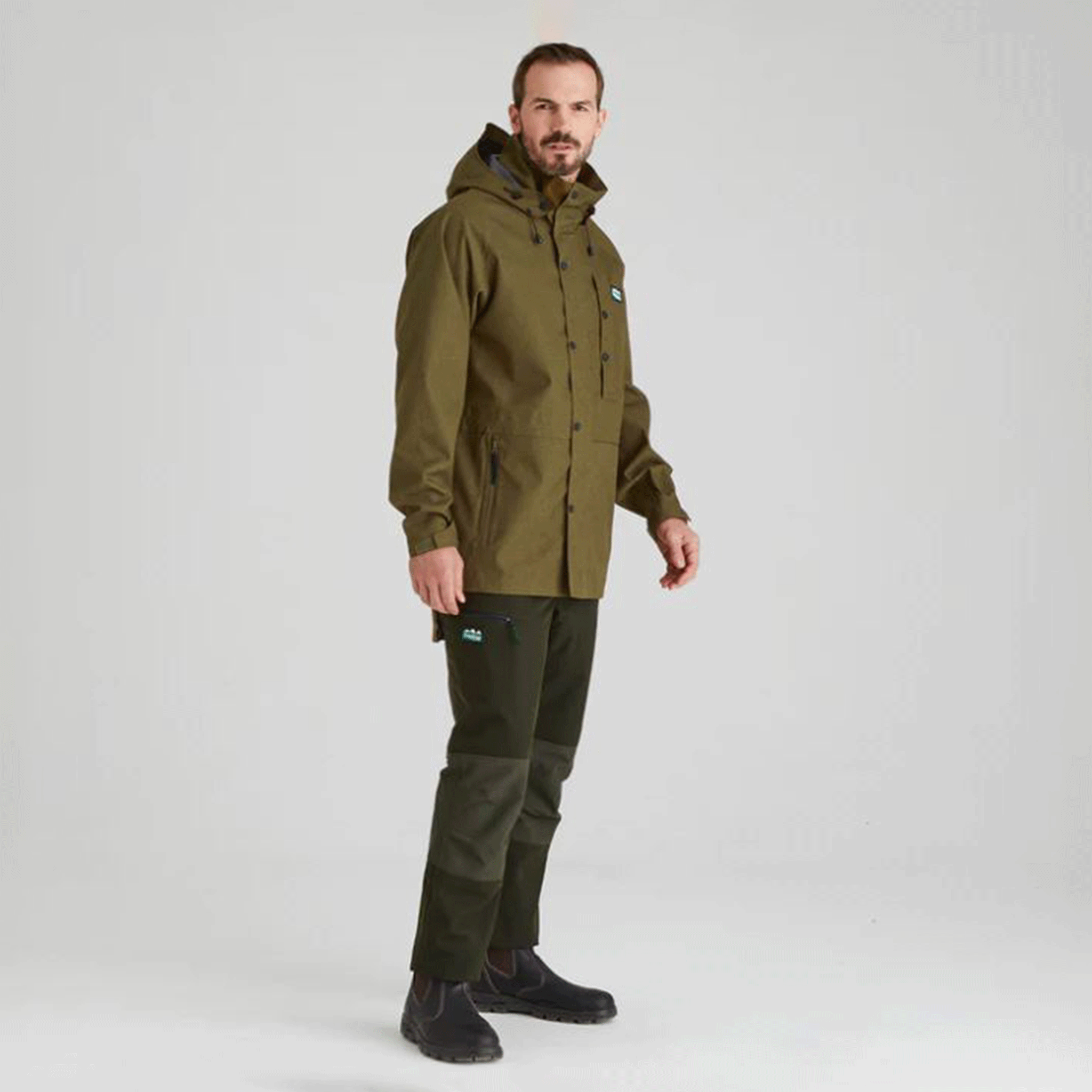 Ridgeline Men's Monsoon Light Jacket Teak