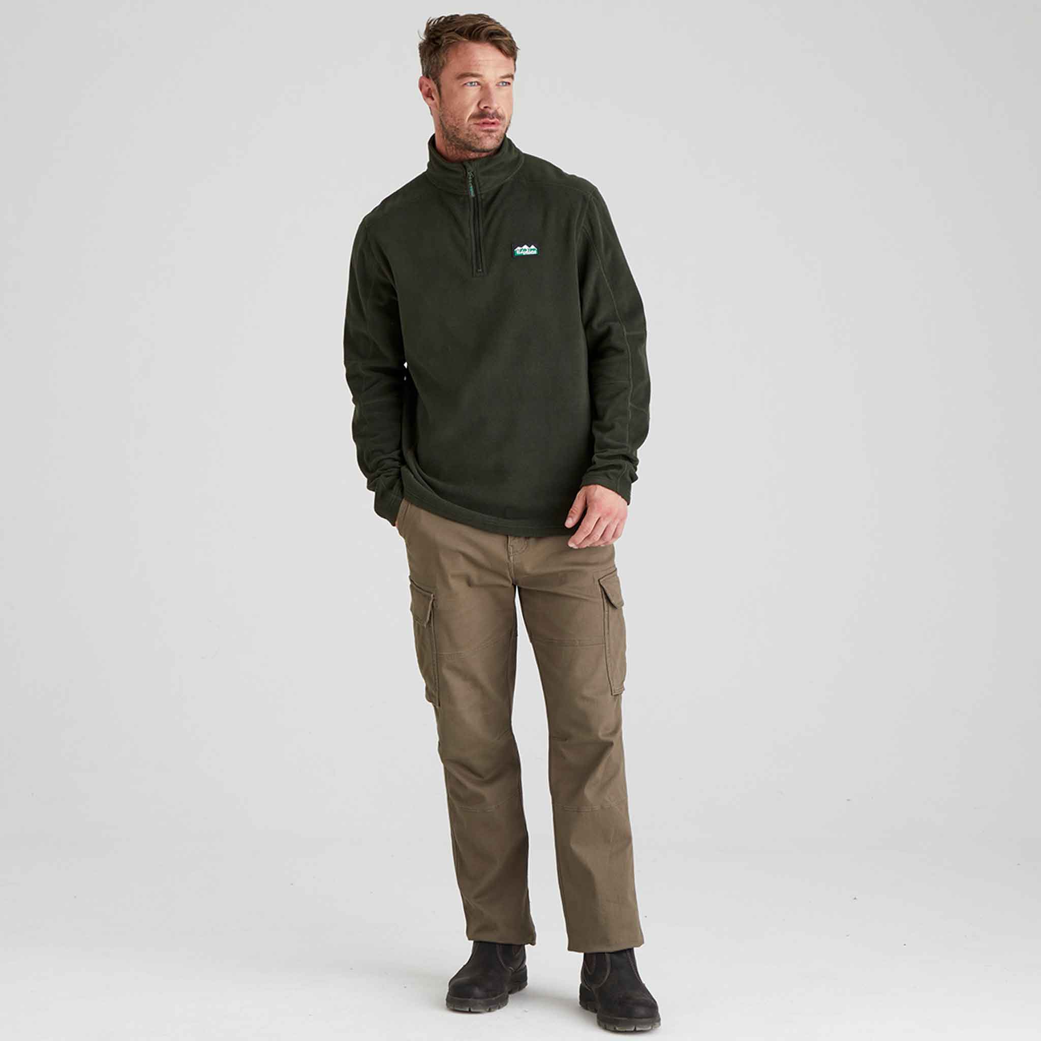 Ridgeline Men's Narvik Fleece Deep Forest