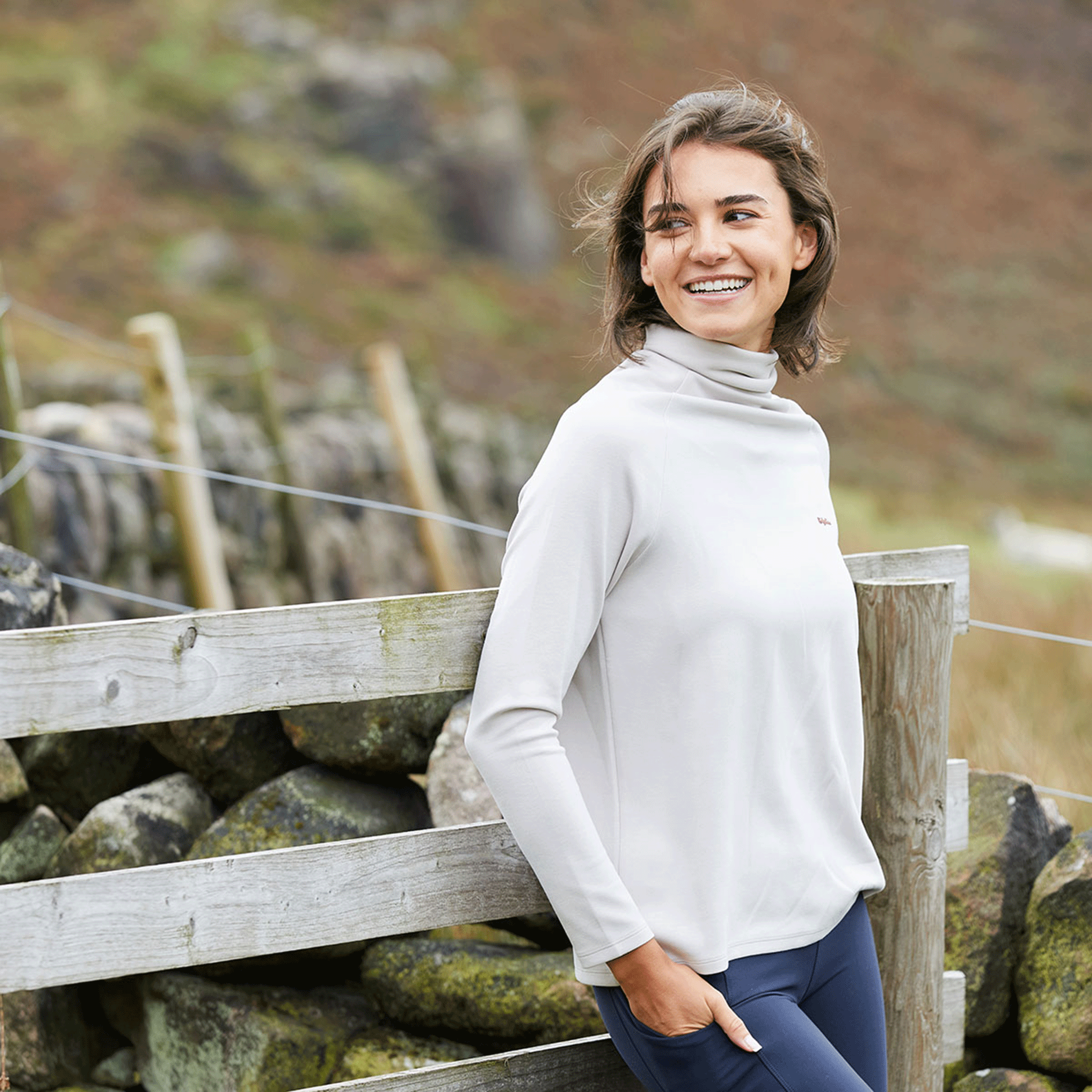 Ridgeline Women's Kelmarsh Top Stone