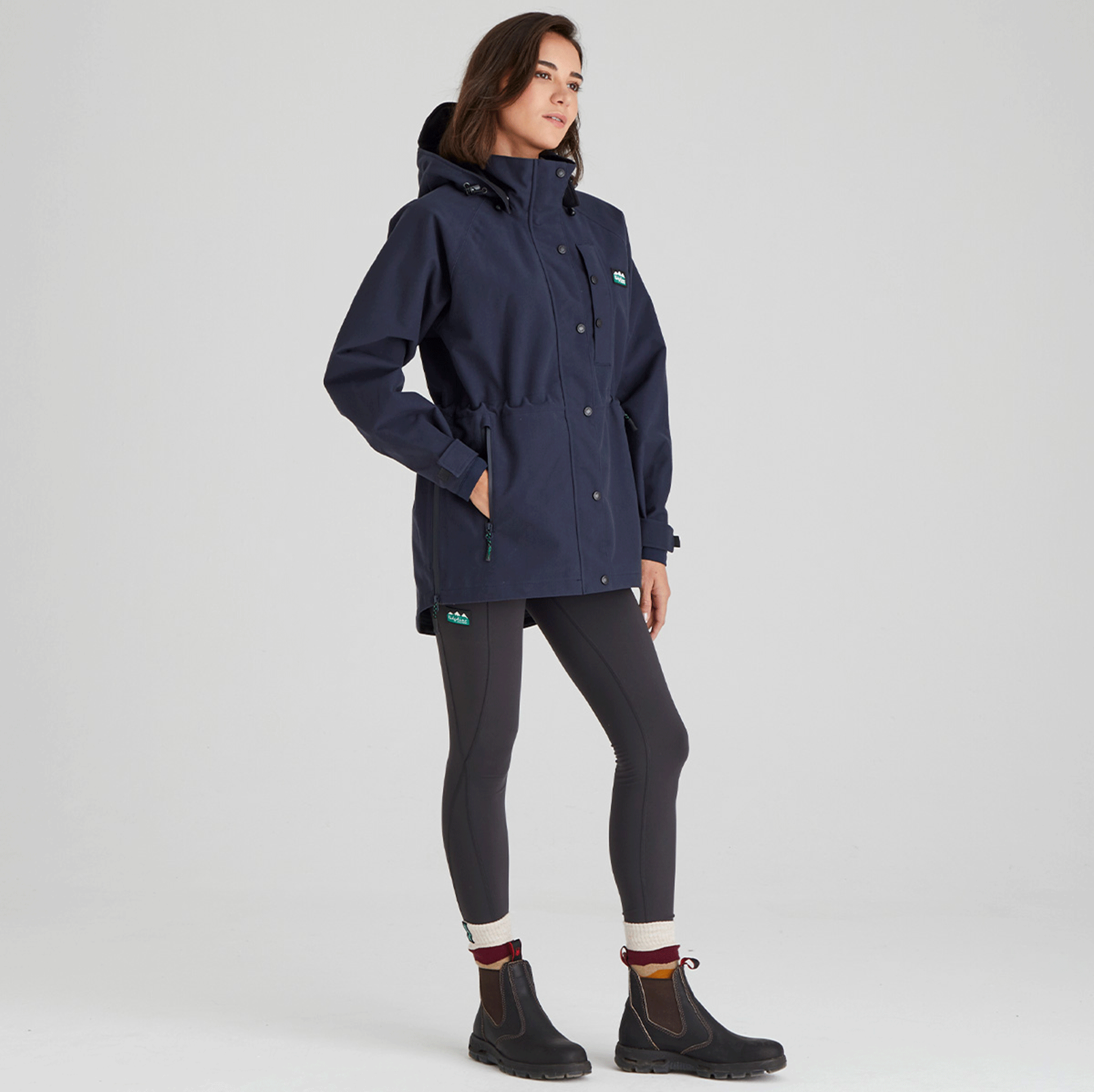 Ridgeline Women's Monsoon Classic Jacket Navy