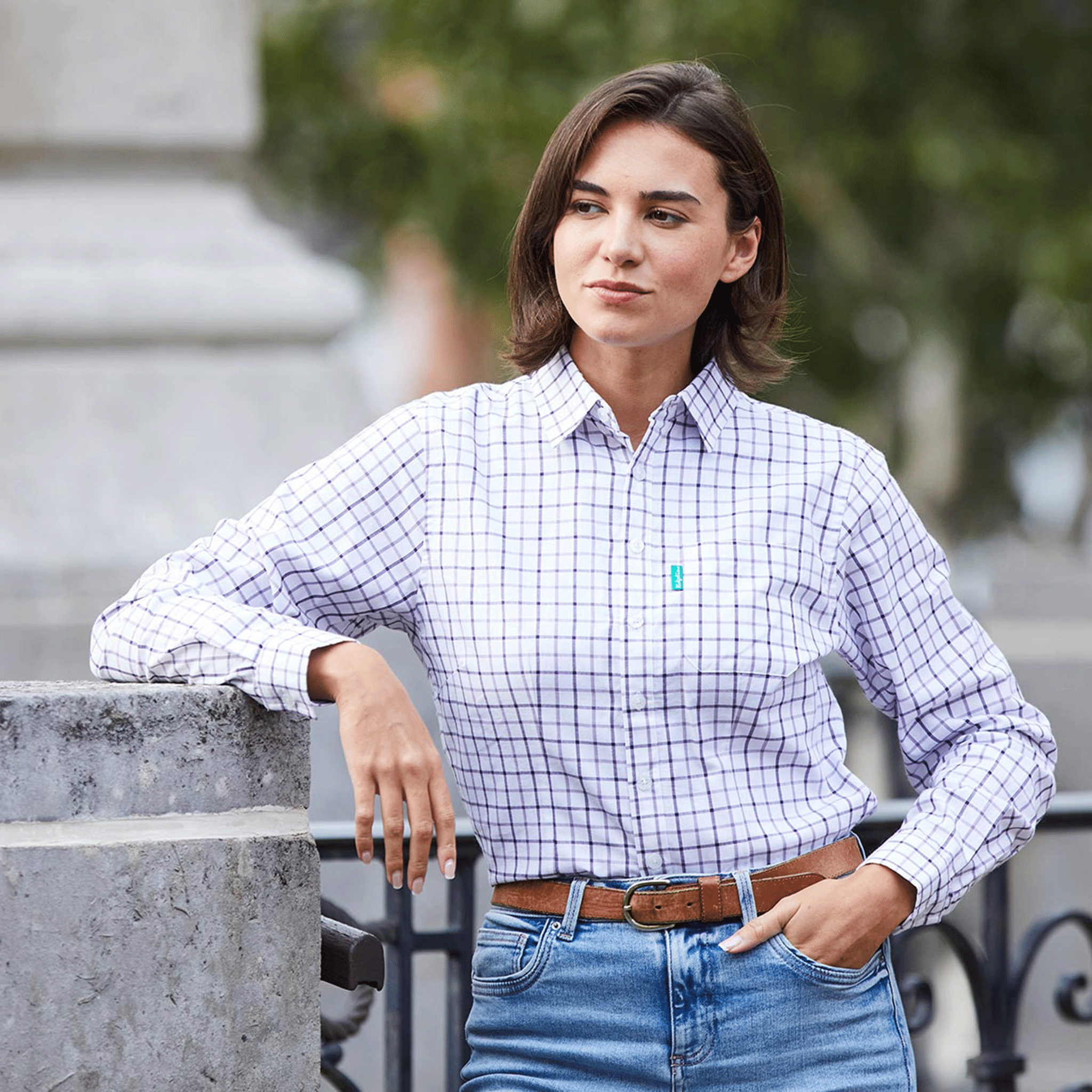 Ridgeline Women's Sedgebrook Shirt Nightshade-Lilac