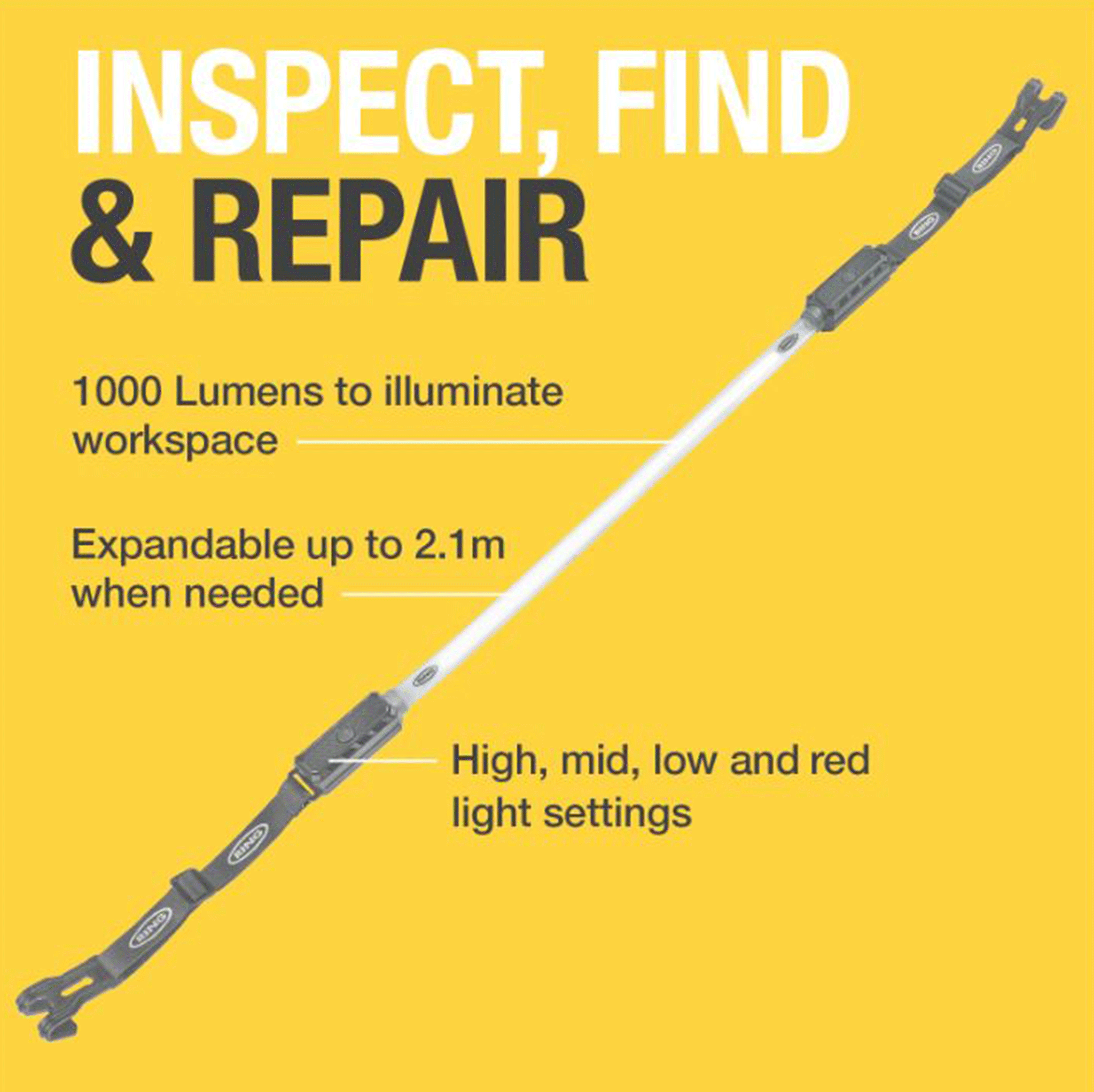 Ring Automotive Magflex 1000 Super Flex Utility Light