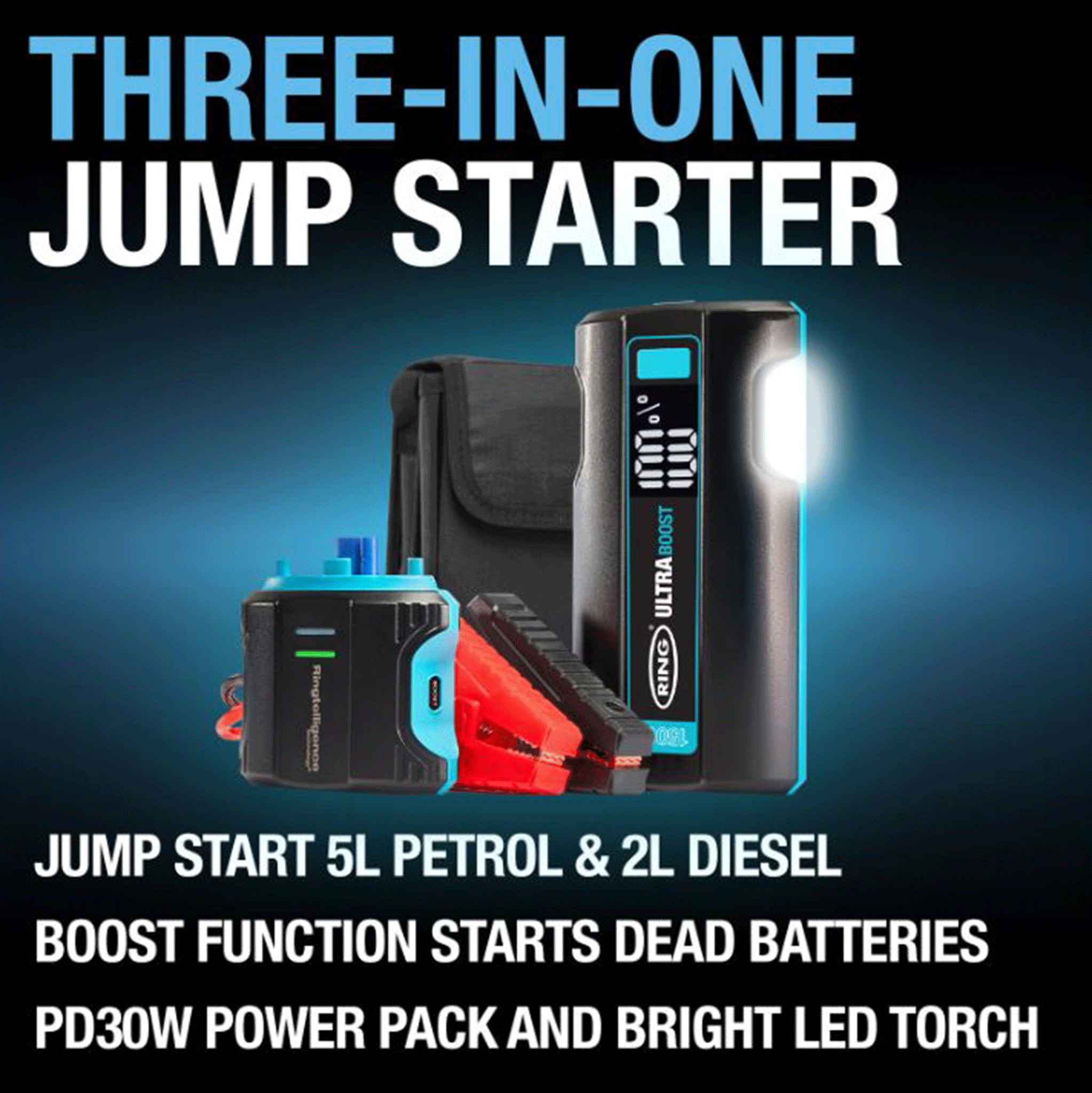 Ring Automotive Ultraboost 1000 Jump Starter