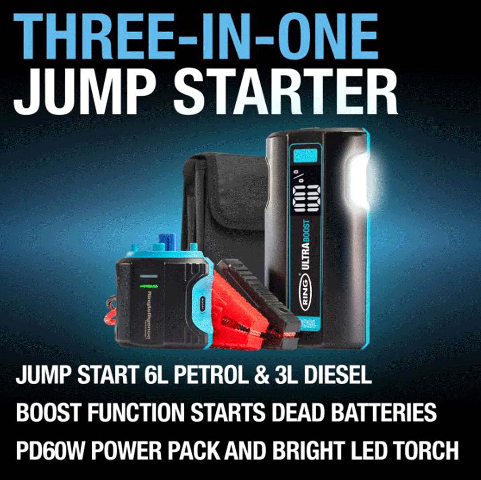 Ring Automotive Ultraboost 1500 Jump Starter