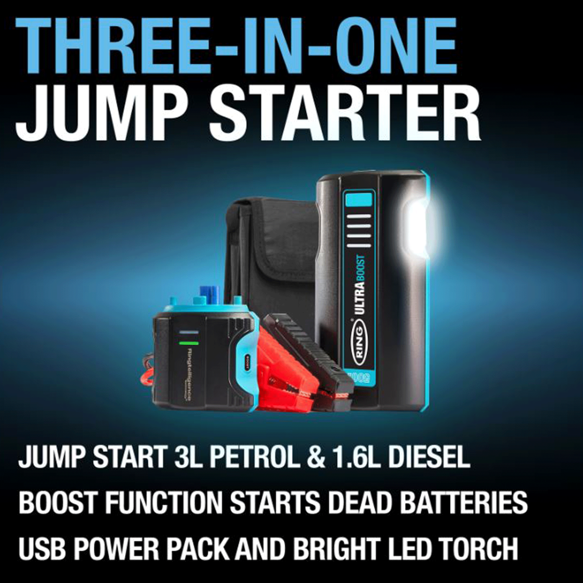 Ring Automotive Ultraboost 500 Jump Starter