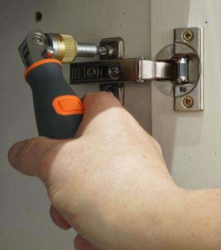 Rolson Ratchet Screwdriver with Flexi Head & Spare Bits 3