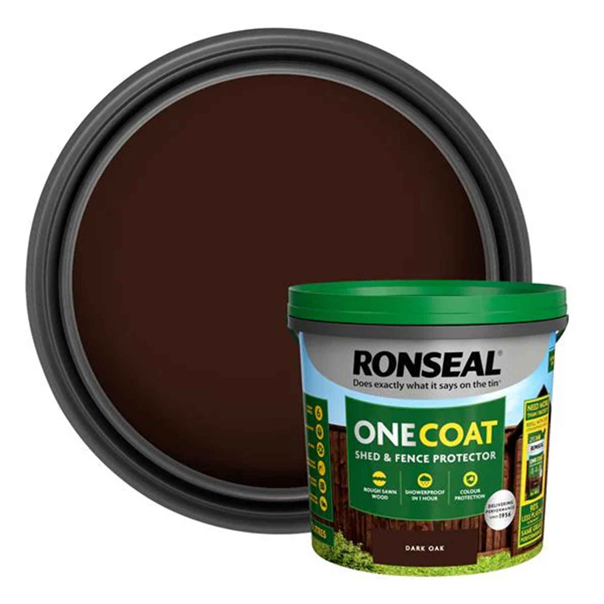 Ronseal One Coat Fence Life 5 Litre - Assorted Colours