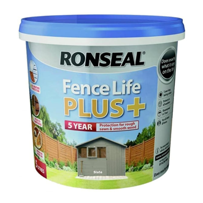 Ronseal Fenclife Plus+ 5 Litre Slate