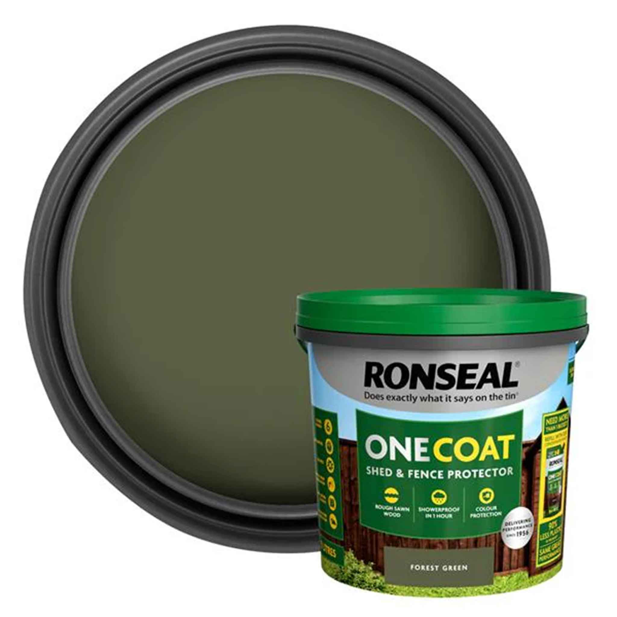 Ronseal One Coat Fence Life 5 Litre - Assorted Colours