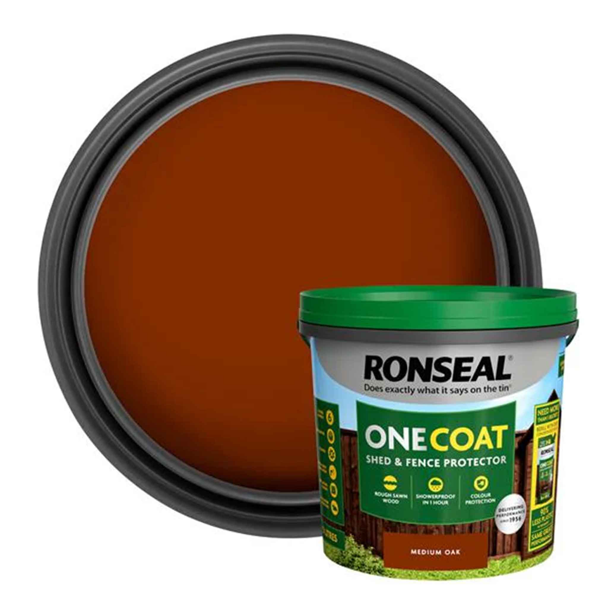 Ronseal One Coat Fence Life 5 Litre - Assorted Colours