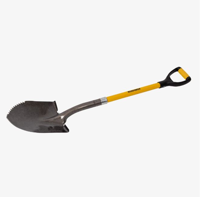 Roughneck 68046 Sharp Edge Round Point D Grip Shovel 1