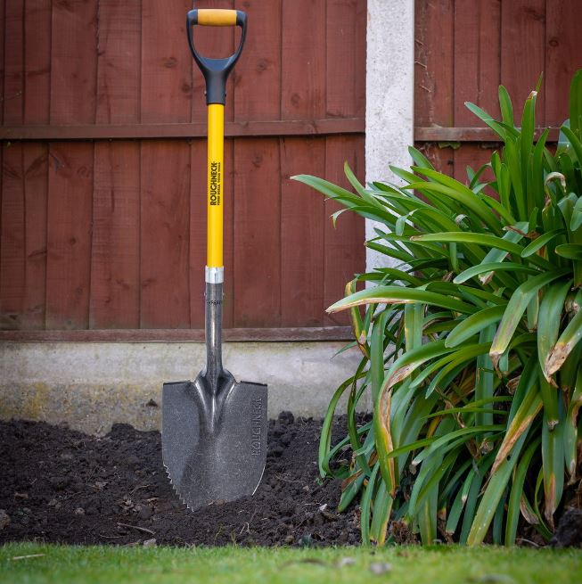 Roughneck 68046 Sharp Edge Round Point D Grip Shovel 2