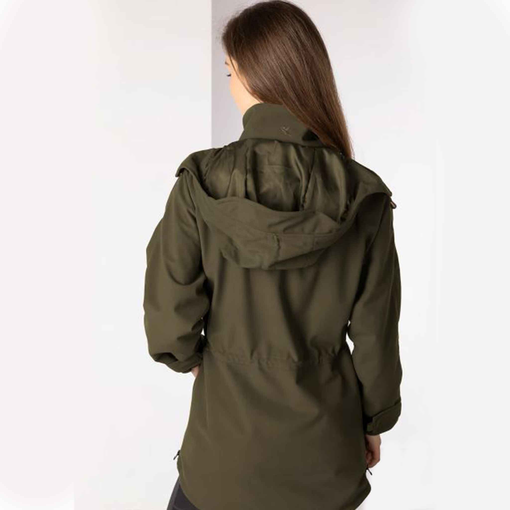 Rydale-Danby-Ladies-Long-Performance-Shooting-Smock-Olive-2