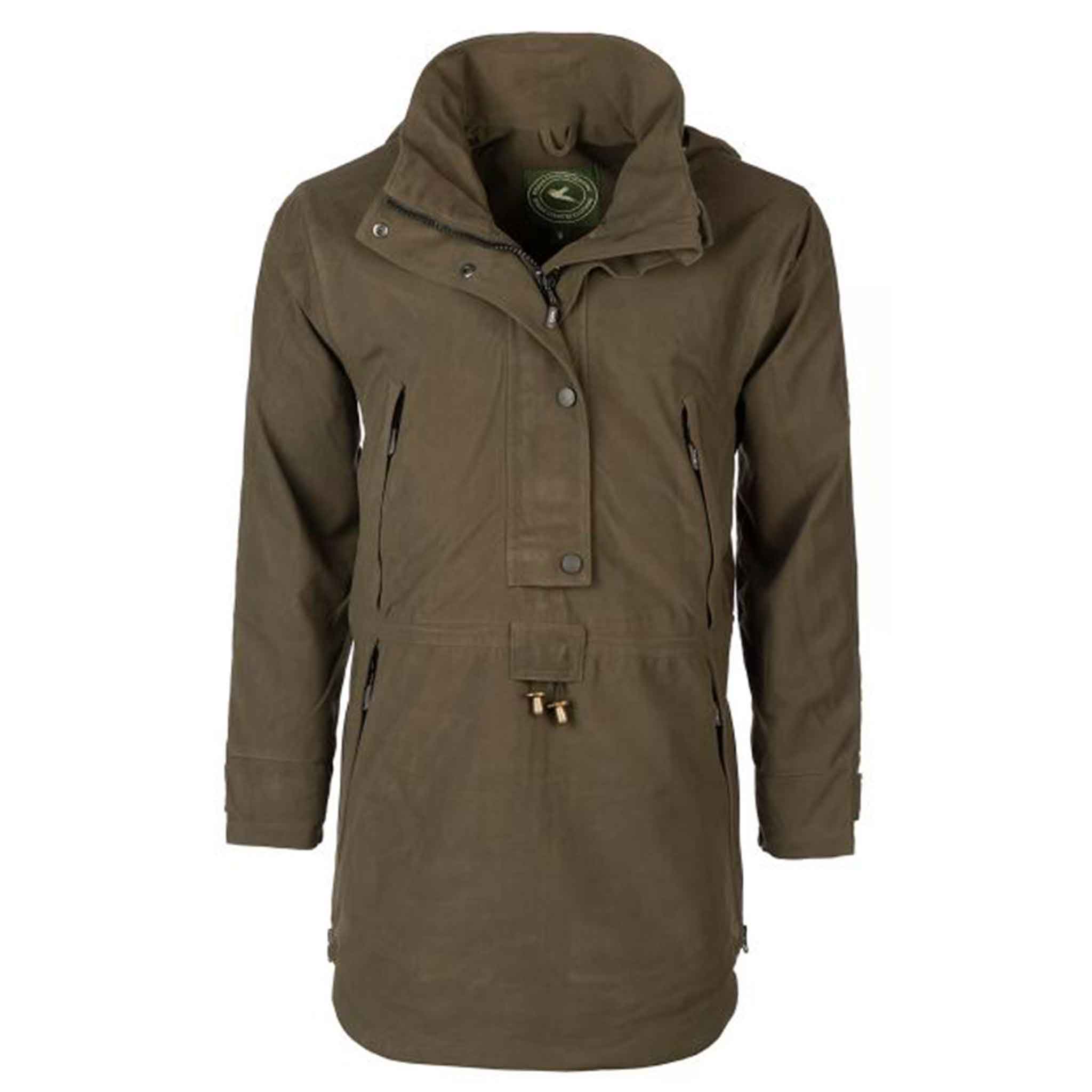 Rydale-Danby-Men's-Long-Performance-Shooting-Smock-Olive-1