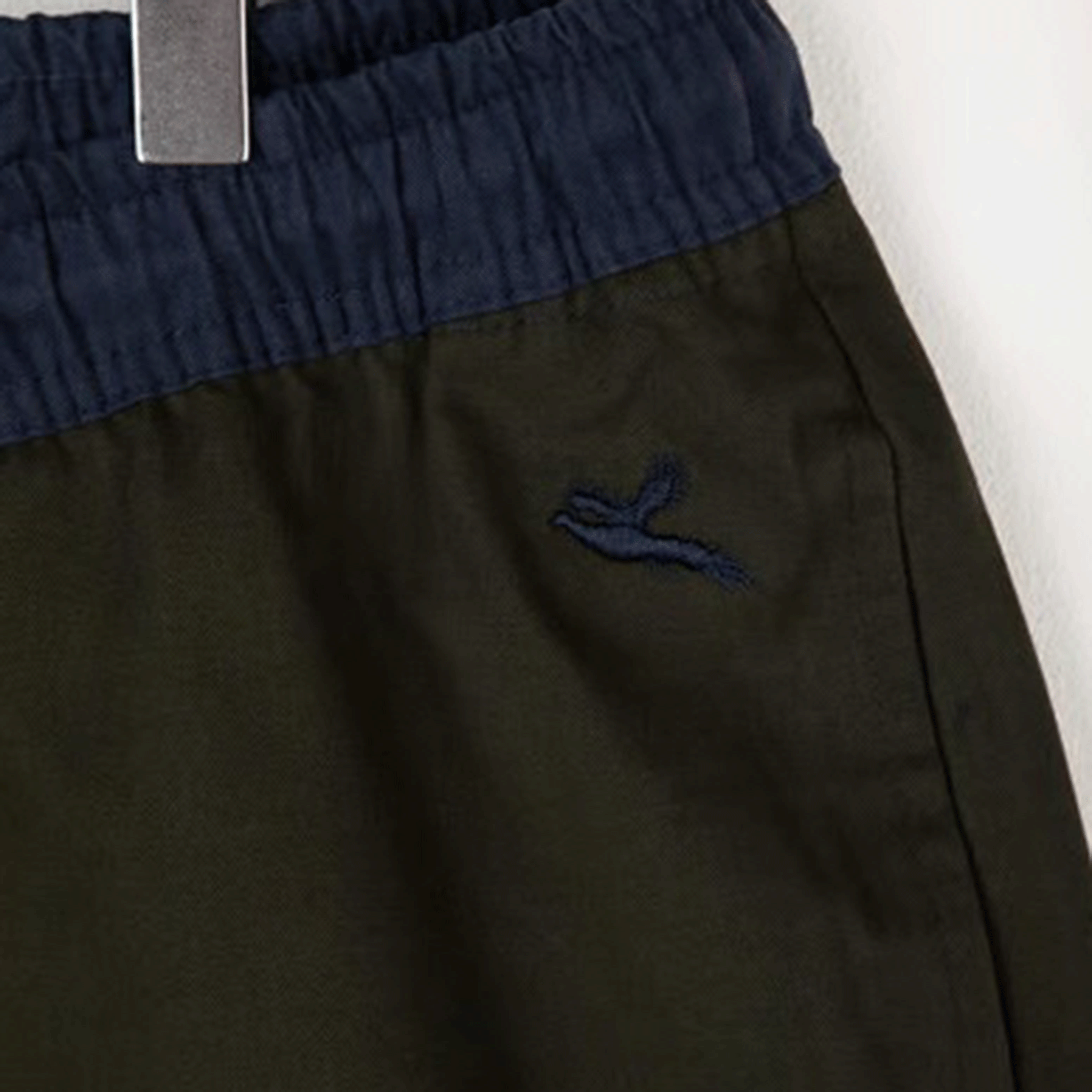 Rydale Fordon Men's Quartered Cotton Rugby Shorts Navy-Olive