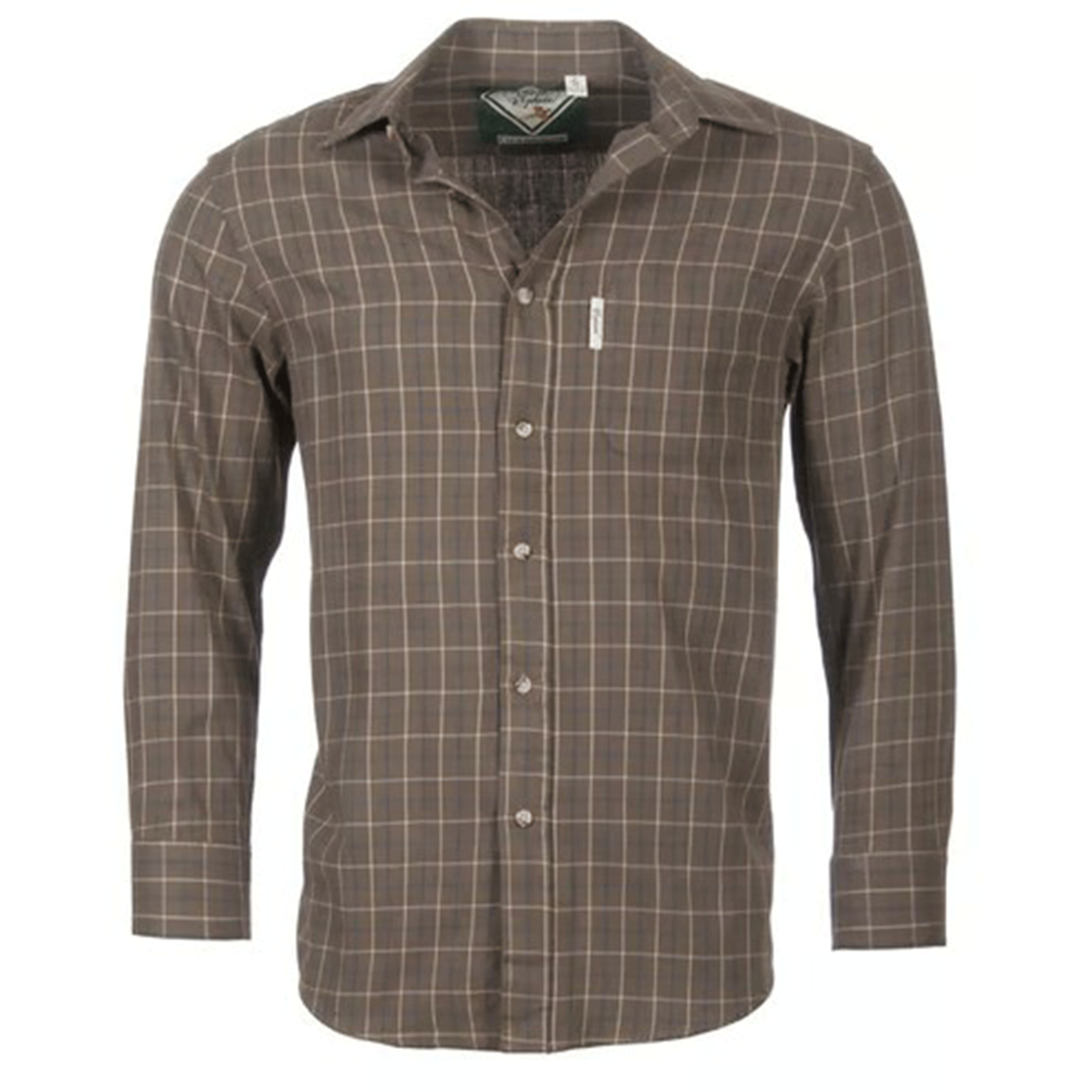 Rydale Gransmoor Men's Country Check Shirt Olive