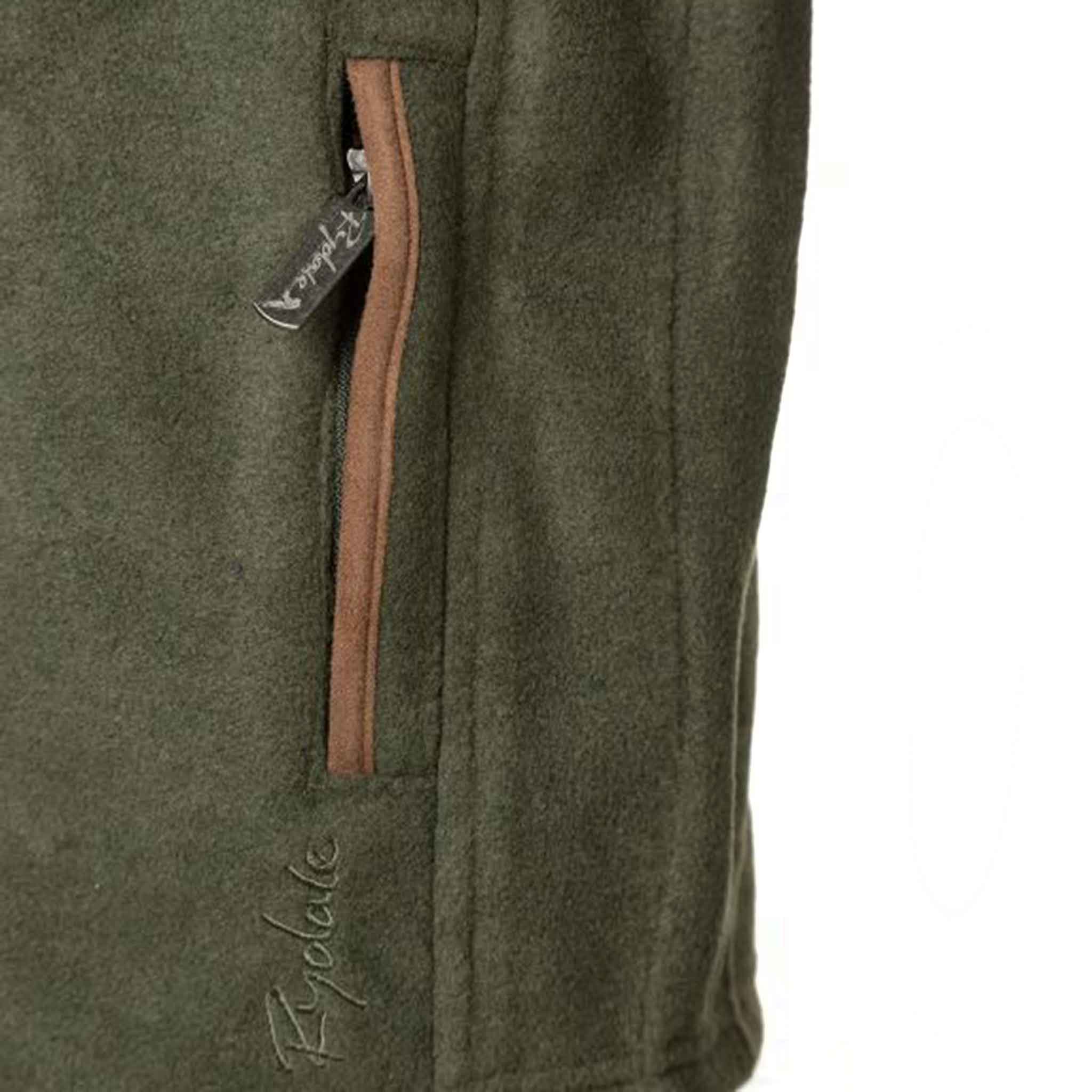 Rydale-Huggate-Junior-Fleece-Waistcoat-Khaki-2