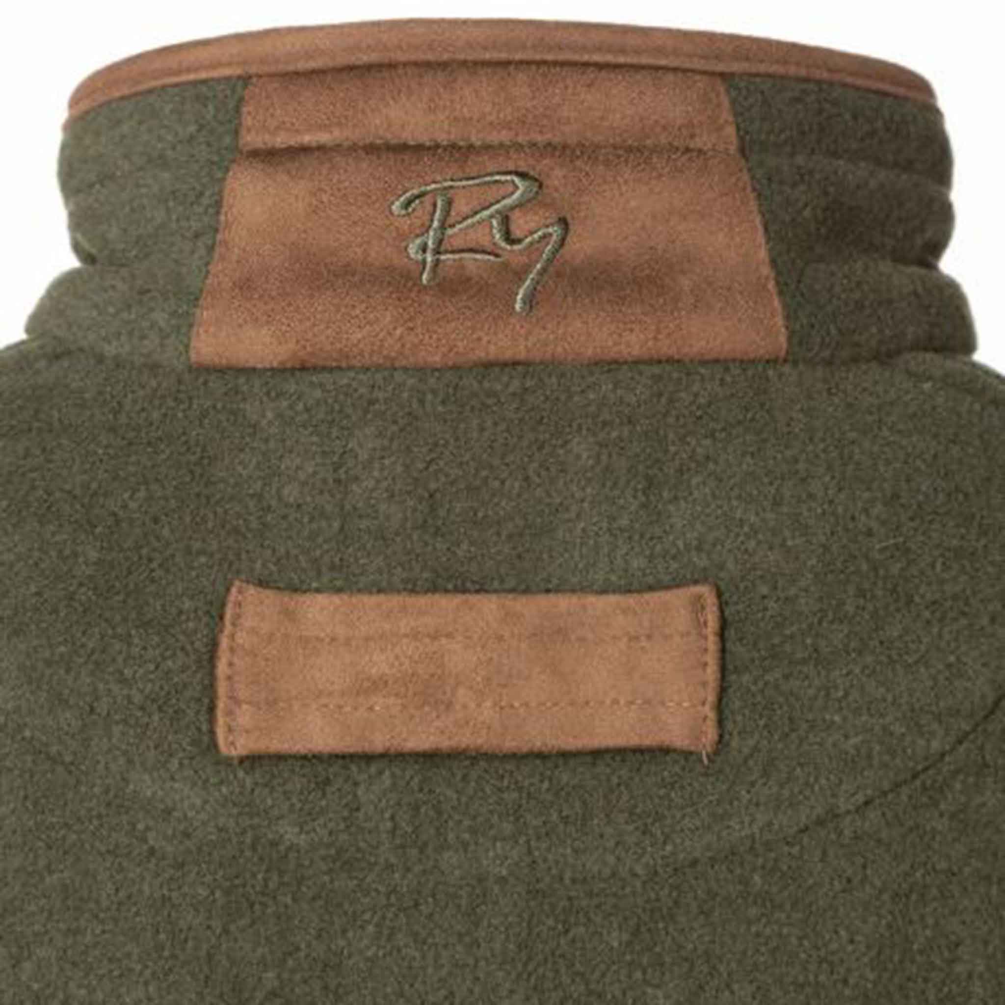 Rydale-Huggate-Junior-Fleece-Waistcoat-Khaki-3