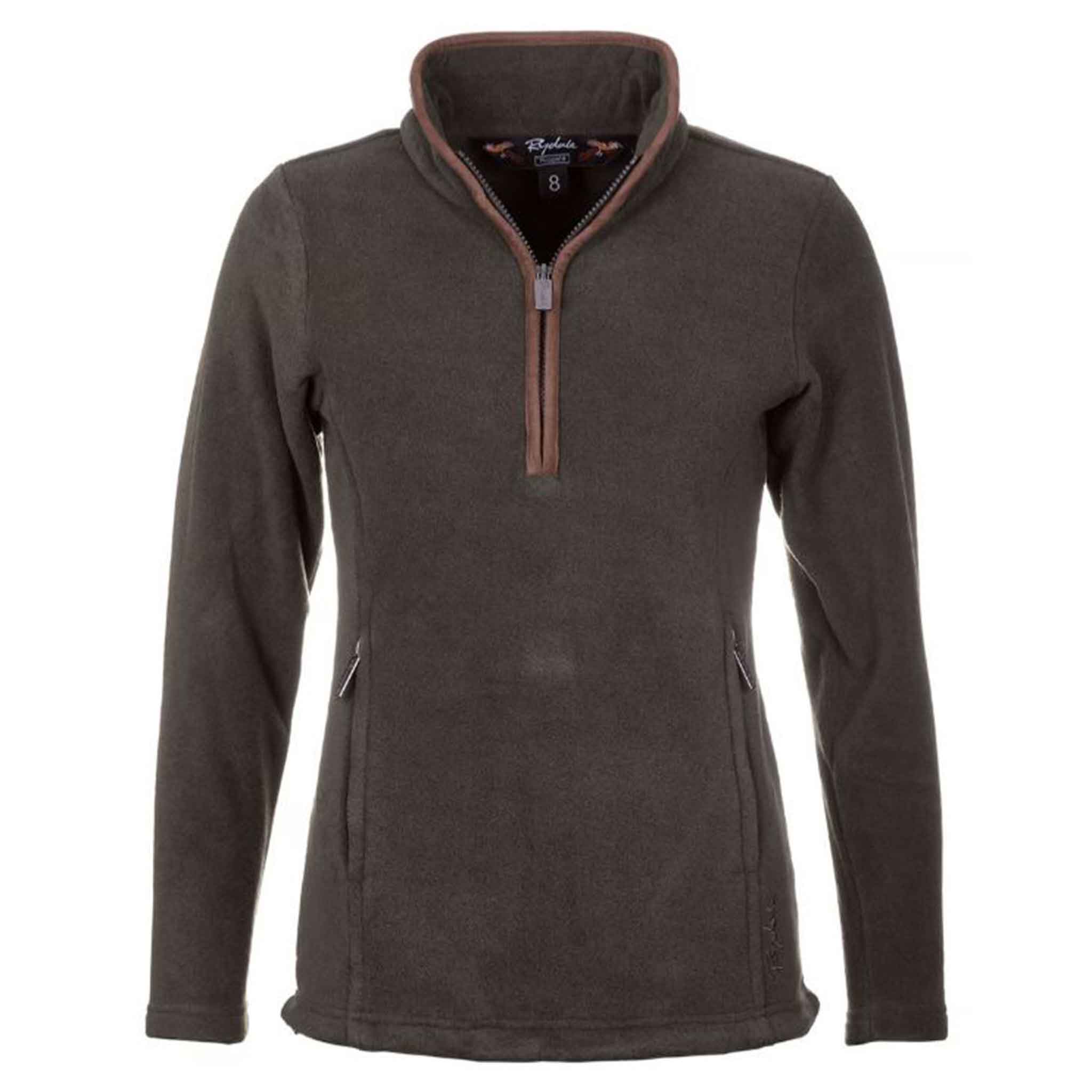 Rydale-Huggate-Ladies-Overhead-Fleece-Khaki-1