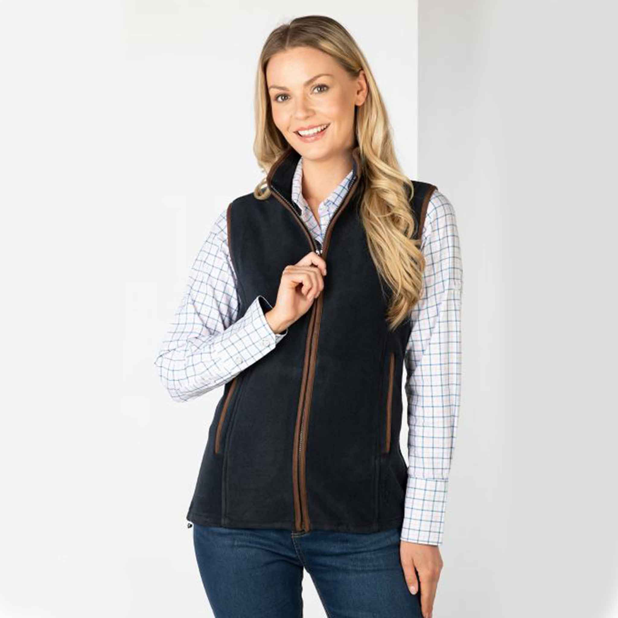 Rydale-Huggate-Ladies-Premium-Fleece-Waistcoat-Ink-1