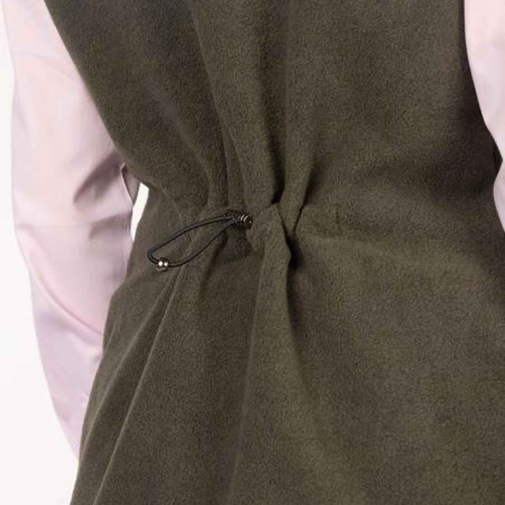 Rydale-Huggate-Ladies-Premium-Fleece-Waistcoat-Khaki-4