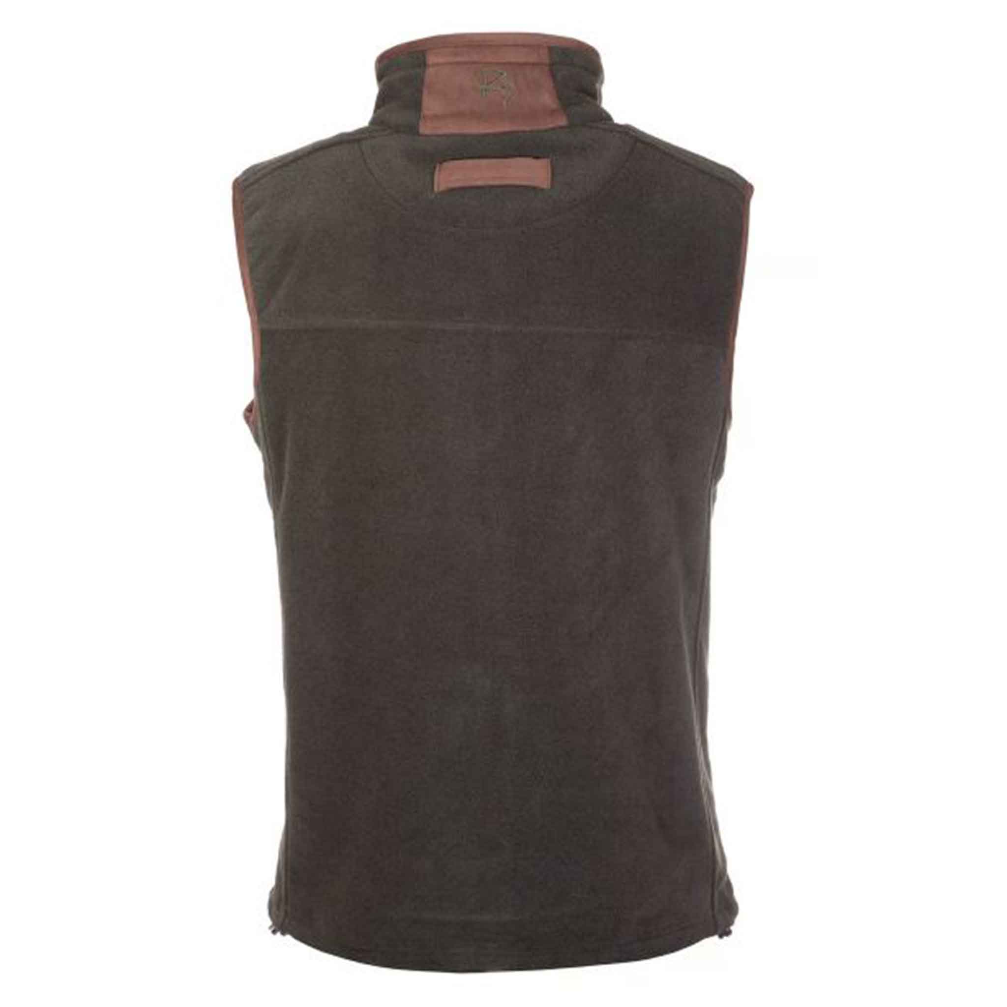 Rydale-Huggate-Men's-Premium-Fleece-Waistcoat-Khaki-2