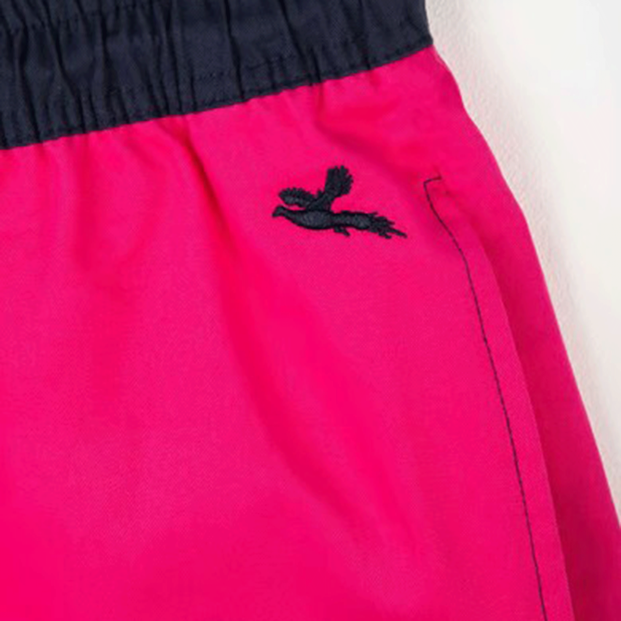 Rydale Kirby Ladies Quartered Cotton Rugby Shorts Navy-Bonbon