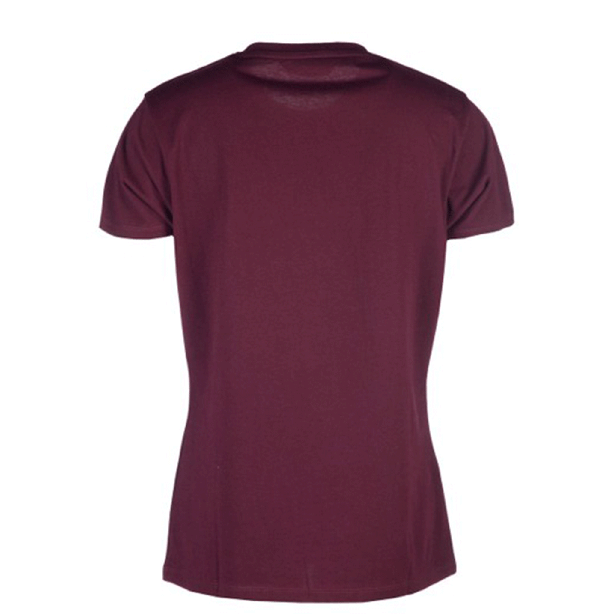 Rydale Ladies Highland Cow T-Shirt Kirby Dark Berry