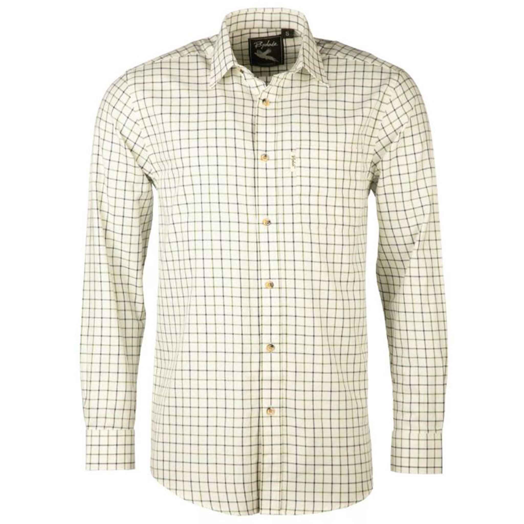 Rydale-Lockington-Men's-Country-Shirt-Green-Navy-1