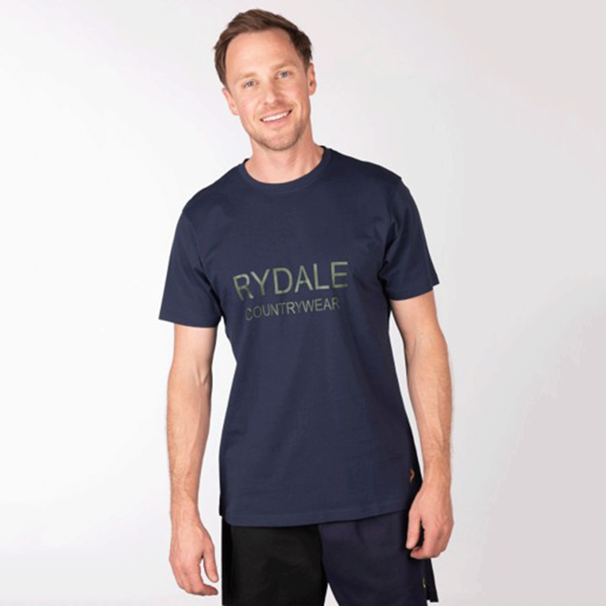 Rydale Men's T-Shirt Fordon Navy