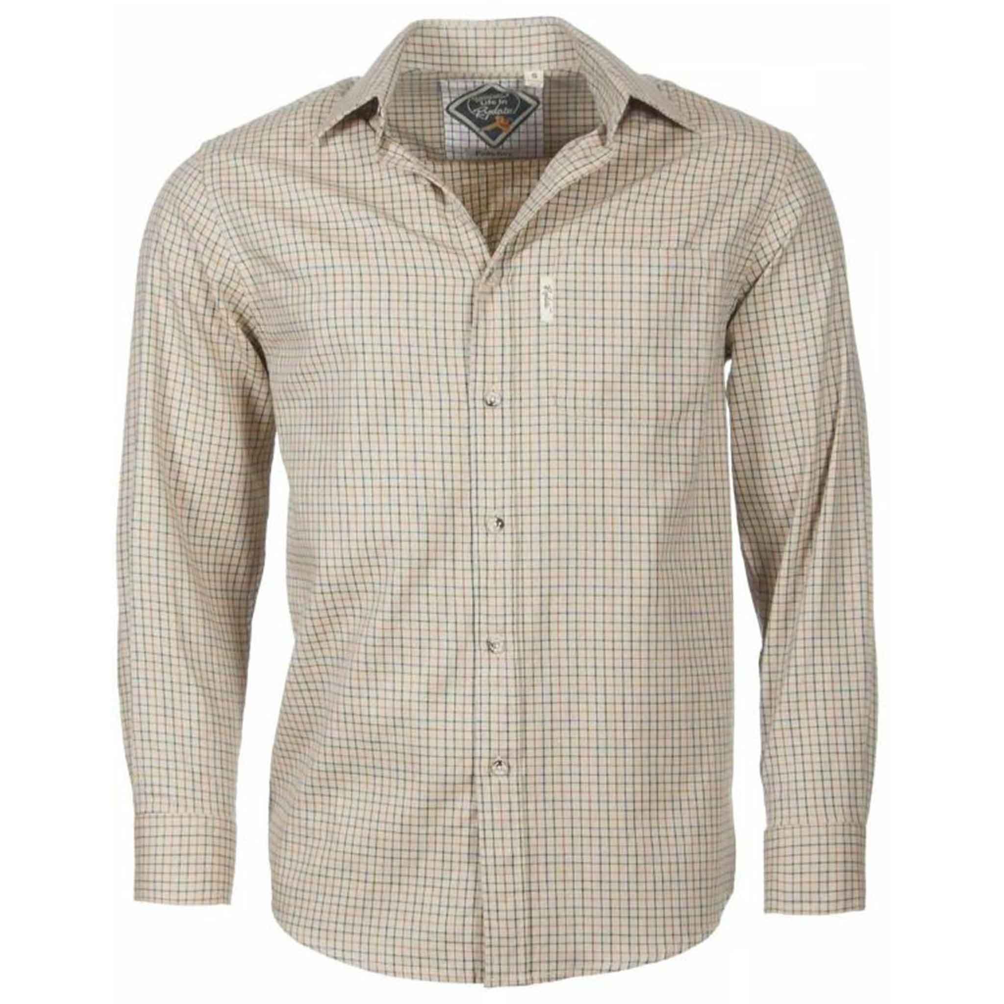 Rydale-Poacher-Men's-Country-Shirt-Beige-1
