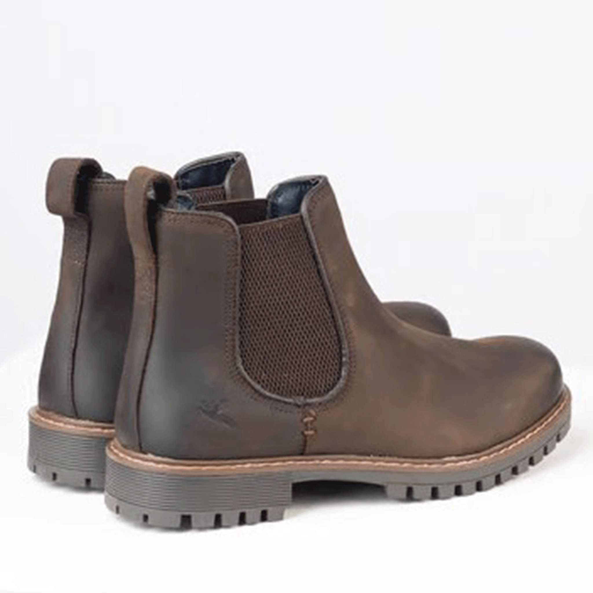 Rydale Sledmere II Men's Leather Chelsea Boots Waxy Brown