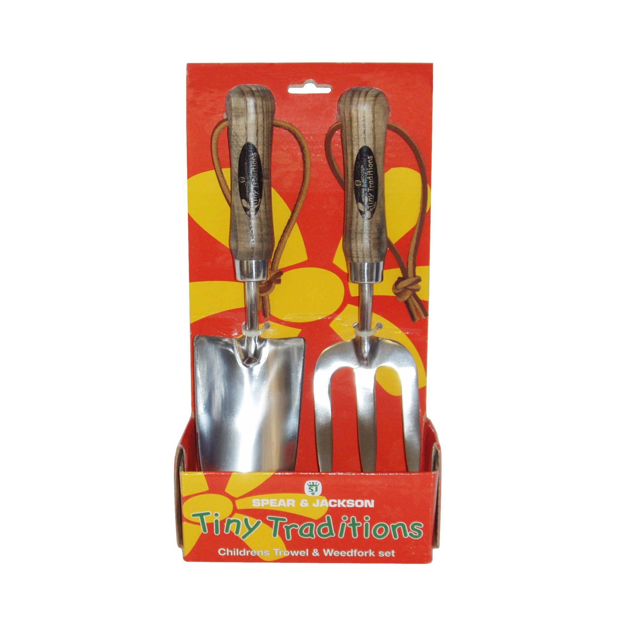 S & J Tiny Traditions Children's Trowel & Weedfork Set