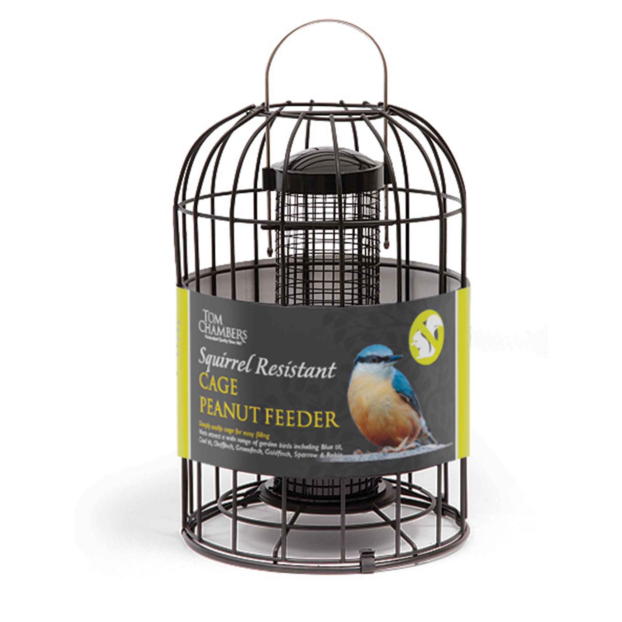 Tom Chambers Squirrel Proof Cage Peanut Feeder